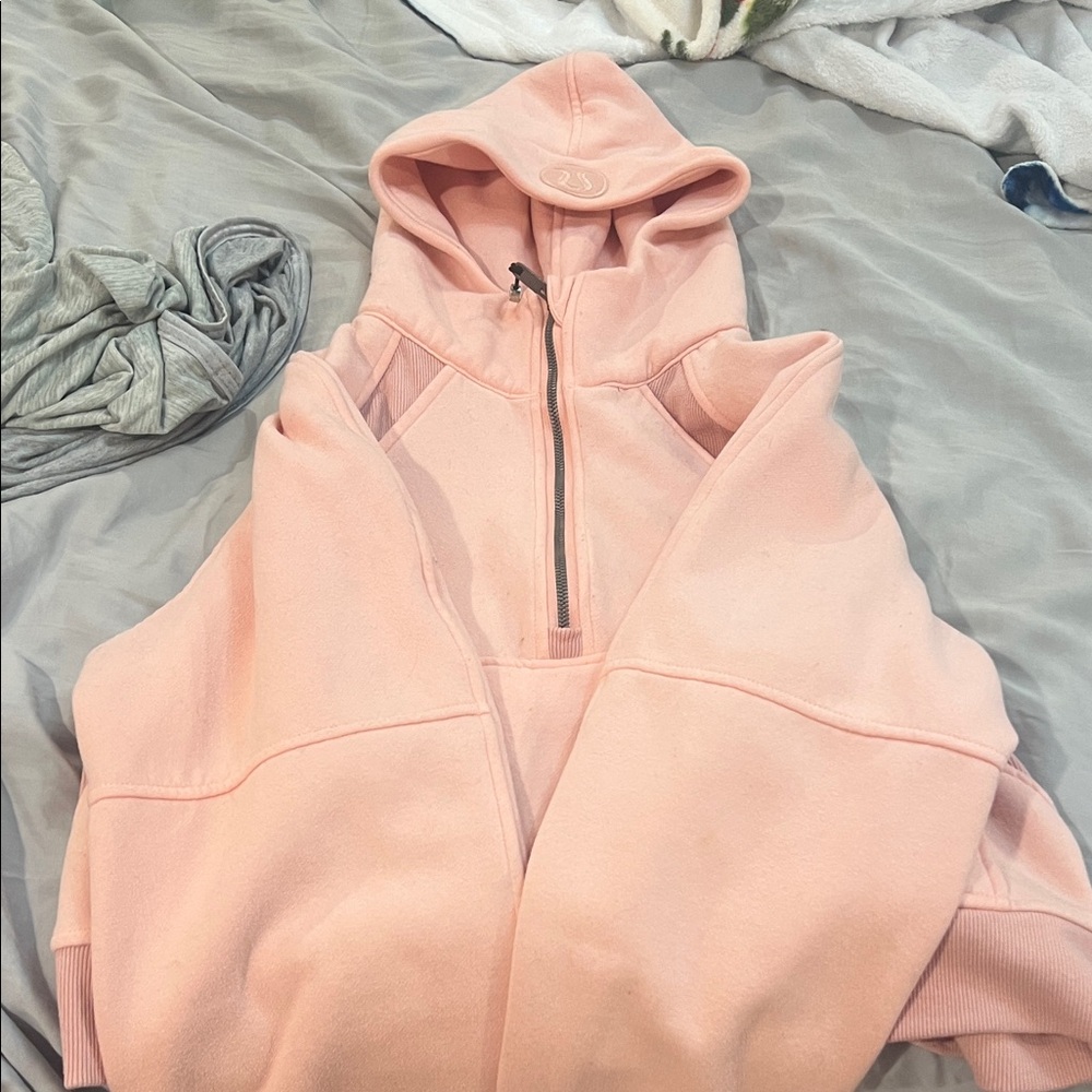 Lulu quarter up zip cropped jacket